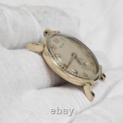 Vintage 14k Gf Hamilton Neil 17j Men's Watch Cal. 747 Manual Wind Parts/repair
