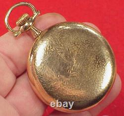 Vintage 16 Size Polaris 21 Jewel South Bend Rare Repair Project Pocket Watch