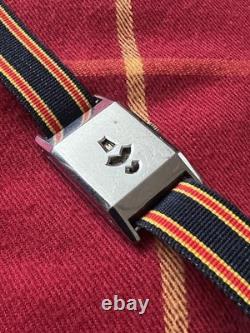 Vintage 1930s Art Deco Jump Hour Watch for Repair Restore Parts NO WORK AS IS