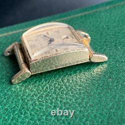 Vintage 1950 Bulova Photo Flip Watch 8AC 17 Jewels 10K RGP for PARTS / REPAIR