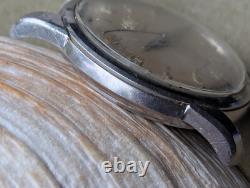 Vintage 1957 Enicar Ultrasonic Seapearl withBrevet Divers Case FOR PARTS/REPAIR