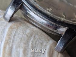 Vintage 1957 Enicar Ultrasonic Seapearl withBrevet Divers Case FOR PARTS/REPAIR