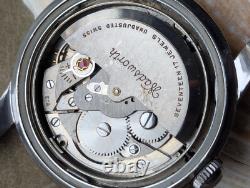 Vintage 1957 Enicar Ultrasonic Seapearl withBrevet Divers Case FOR PARTS/REPAIR