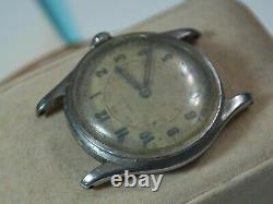 Vintage 1960s CONCORD 241F S. S. 17J Men's Military Watch - For Repair /Parts