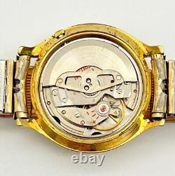 Vintage 1967 Men's SEIKO Sea Lion 25Js Gold Plated Watch 6106-8060 (For Parts)