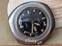 Vintage 1969 Bulova Caravelle Day-Date Pilot Watch withDivers Case FOR PARTS ONLY