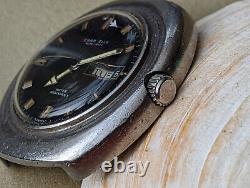 Vintage 1969 Bulova Caravelle Day-Date Pilot Watch withDivers Case FOR PARTS ONLY