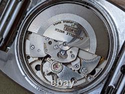 Vintage 1970 Caravelle Day-Date Watch withAS 1916 Mvmt, Runs FOR PARTS/REPAIR