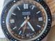 Vintage 1970's Gruen World Time All SS Diver with512 CA Mvmt, Runs FOR PARTS/REPAIR