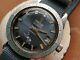 Vintage 1970's Tressa World Time Diver Watch withBlue Dial, Runs FOR PARTS/REPAIR
