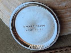 Vintage 1970s Gallet Solar Divers Chronograph withBrown Dial, Runs FOR PARTS/REPAIR