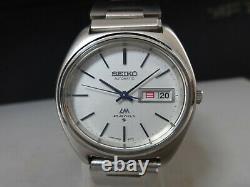 Vintage 1971 SEIKO Automatic watch LM LORD MATIC 25J 5606-5050 for parts