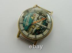 Vintage 1973 Bulova Spaceview Accutron N3 Gents Watch Not Working For Repair