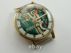 Vintage 1973 Bulova Spaceview Accutron N3 Gents Watch Not Working For Repair