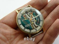 Vintage 1973 Bulova Spaceview Accutron N3 Gents Watch Not Working For Repair