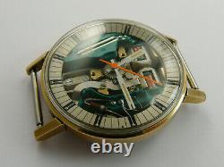 Vintage 1973 Bulova Spaceview Accutron N3 Gents Watch Not Working For Repair