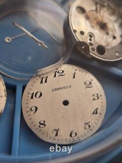 Vintage 1977 Bulova Caravelle'R300' COKE DP17 Movements for PARTS
