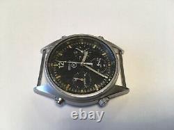 Vintage 1986 Seiko Military RAF Pilots Chrono Watch Gen 1 7a28 7120 For Parts