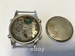 Vintage 1989 Seiko Military RAF Pilots Chrono Watch Gen 1 7a28 7120 For Parts