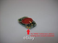 Vintage 1990 Timex Skiathlom 45MM Digital Thermometer BROKEN for parts / repair