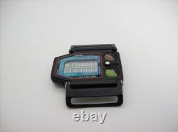 Vintage 1990 Timex Skiathlom 45MM Digital Thermometer BROKEN for parts / repair