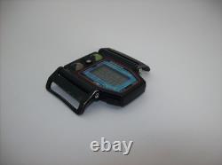 Vintage 1990 Timex Skiathlom 45MM Digital Thermometer BROKEN for parts / repair