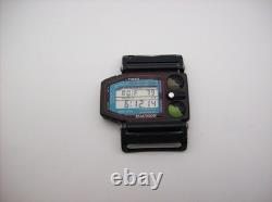 Vintage 1990 Timex Skiathlom 45MM Digital Thermometer BROKEN for parts / repair