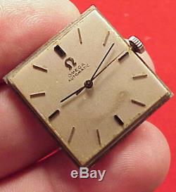 Vintage 26MM OMEGA 17j AUTOMATIC STAINLESS STEEL WRISTWATCH NEEDS CLEANING