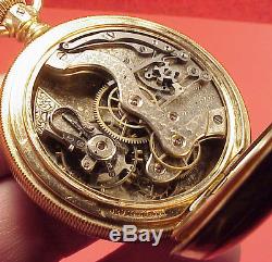 Vintage 50mm TIMING & REPEATING WATCH CO CHRONOGRAPH Pocket Watch STAFF REPAIRS