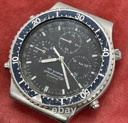 Vintage 7a28-7049 Sports 100 Seiko Chronograph Quartz Watch Repair