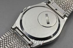 Vintage? AS-IS? SEIKO SUPERIOR Twin Quartz 9983-8000 Silver Men's Watch JAPAN