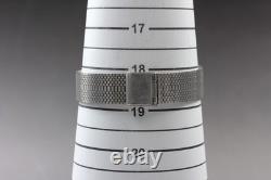 Vintage? AS-IS? SEIKO SUPERIOR Twin Quartz 9983-8000 Silver Men's Watch JAPAN