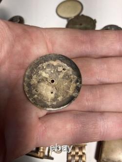 Vintage Antique Watch Parts Including Some Elgin Parts