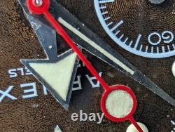 Vintage Arnex Divers Chronograph withTropical Brown Dial, Runs FOR PARTS/REPAIR