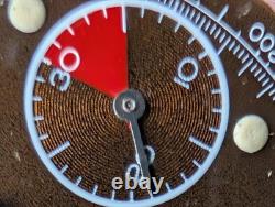 Vintage Arnex Divers Chronograph withTropical Brown Dial, Runs FOR PARTS/REPAIR