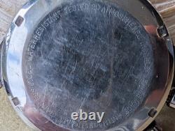 Vintage Arnex Divers Chronograph withTropical Brown Dial, Runs FOR PARTS/REPAIR