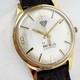 Vintage Benrus Electronic Watch 60 Series 9021 Gold Tone 34mm Not Working