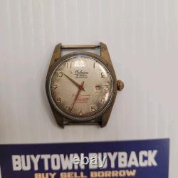 Vintage Bolexine 21 Jewels Super Datomatic Broken Watch Face For Parts Or Repair