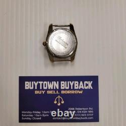 Vintage Bolexine 21 Jewels Super Datomatic Broken Watch Face For Parts Or Repair