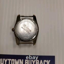 Vintage Bolexine 21 Jewels Super Datomatic Broken Watch Face For Parts Or Repair
