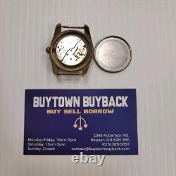Vintage Bolexine 21 Jewels Super Datomatic Broken Watch Face For Parts Or Repair
