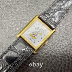 Vintage Bradley Disney Mickey Mouse Watch Registered Edition For Parts or Repair