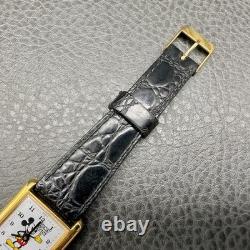 Vintage Bradley Disney Mickey Mouse Watch Registered Edition For Parts or Repair