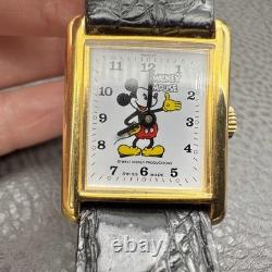 Vintage Bradley Disney Mickey Mouse Watch Registered Edition For Parts or Repair