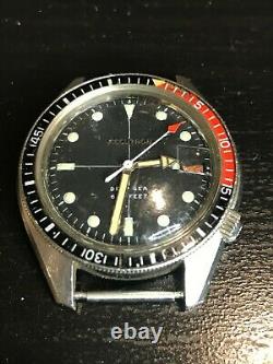 Vintage Bulova Accutron 666 Deep Sea Divers Watch Parts Repair N0