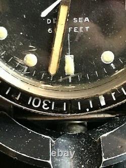 Vintage Bulova Accutron 666 Deep Sea Divers Watch Parts Repair N0