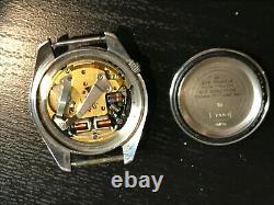 Vintage Bulova Accutron 666 Deep Sea Divers Watch Parts Repair N0