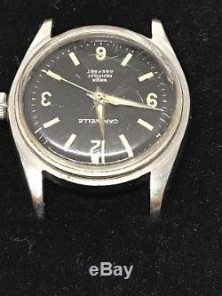 Vintage Bulova Caravelle 666 Feet Diver Style Man's Watch For Parts