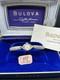Vintage Bulova Diane-A 17J Ladies Watch 1950s with Box & Tag Not Working