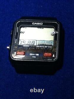 Vintage CASIO 498 GH-16 Heli-Fighter Digital Watch For Parts